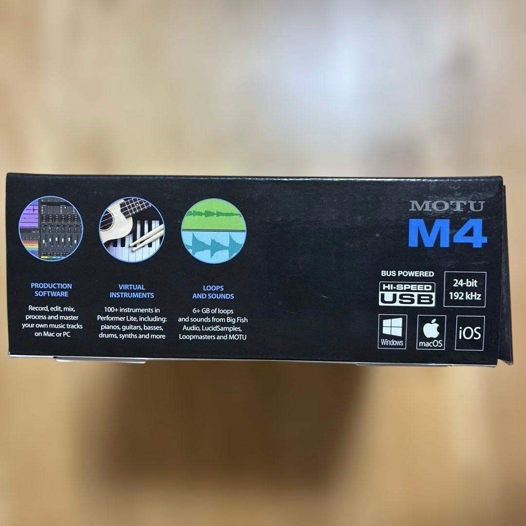 【アディット】MOTU M4 オーディオインターフェイス