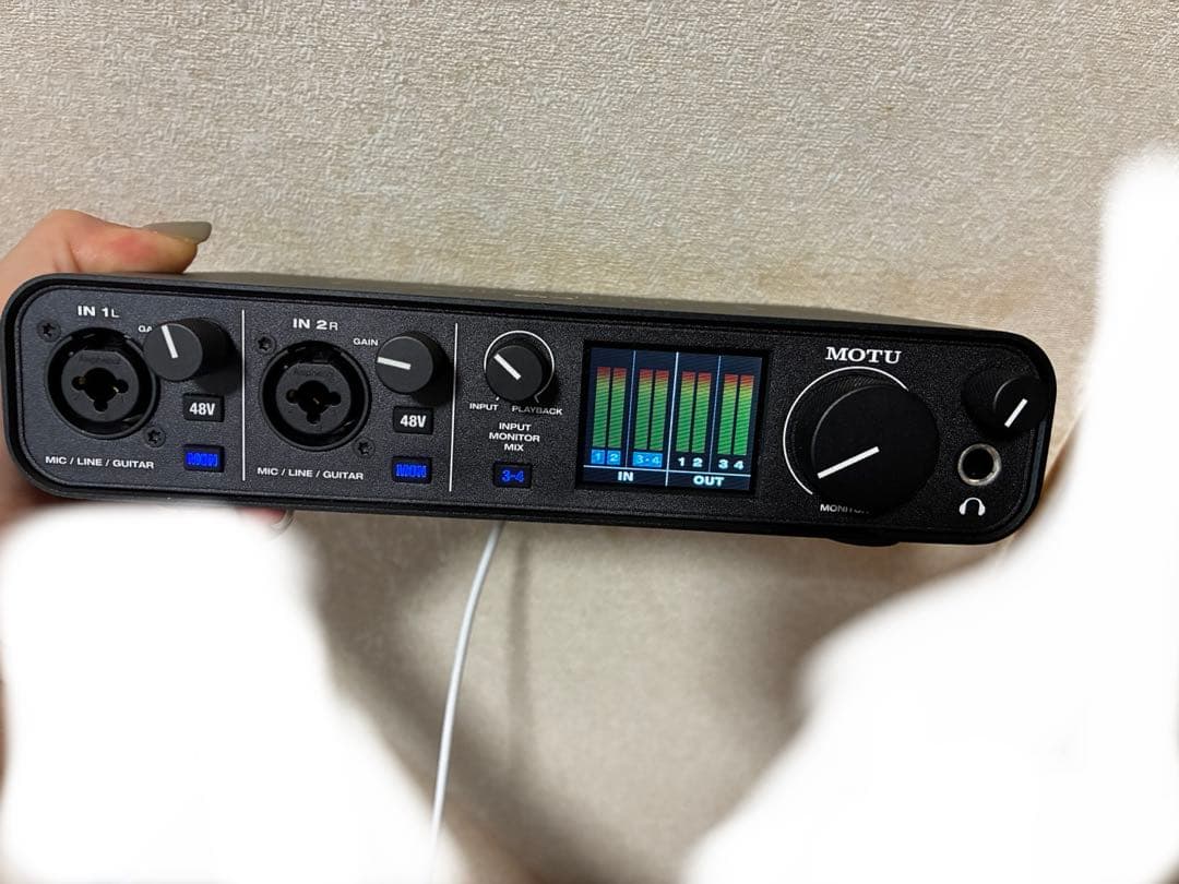 【アディット】MOTU M4 オーディオインターフェイス