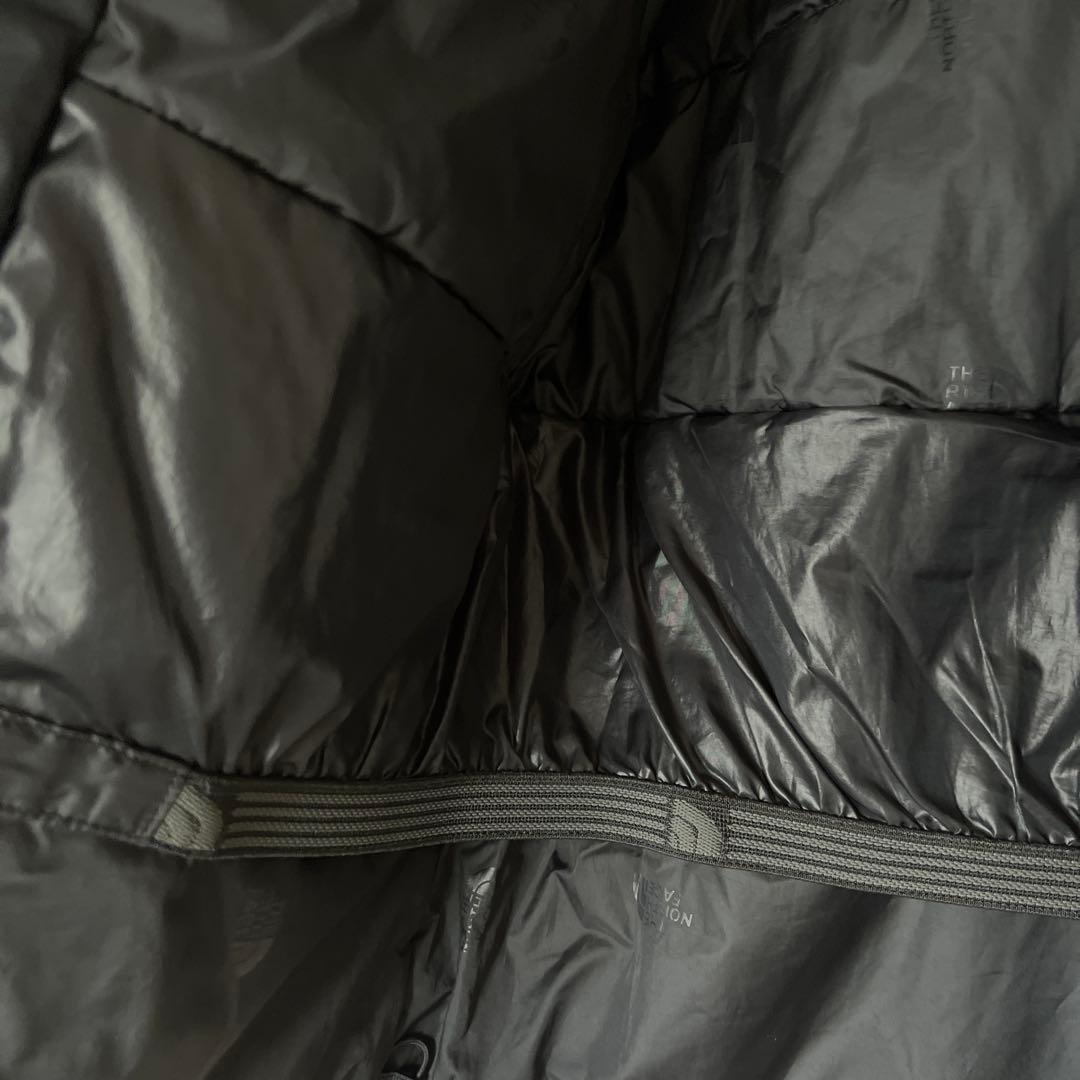 THE NORTH FACE 黒 フード付き中綿ジャケット150