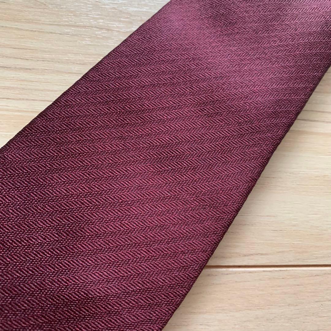 Drake's ドレイクス ネクタイ ボルドー