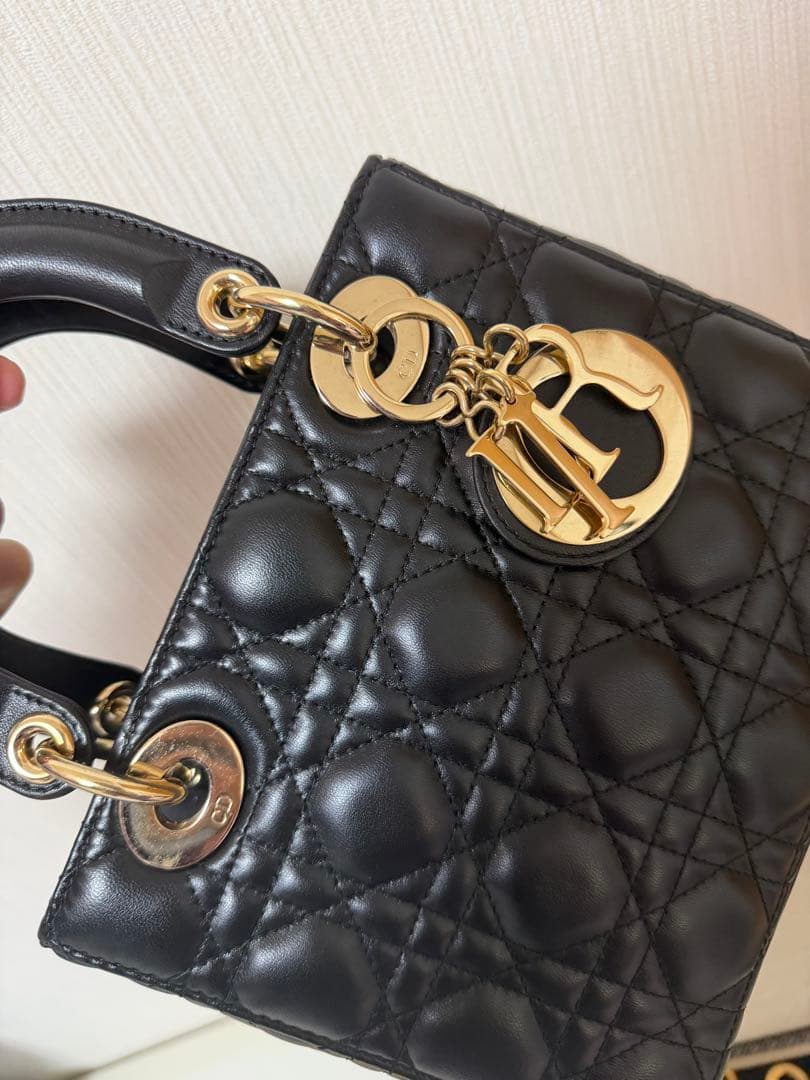 LADY DIOR レディディオール スモールサイズ ブラック