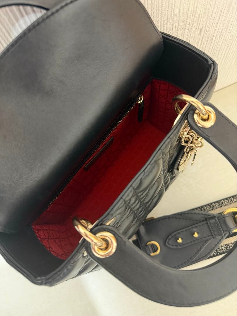 LADY DIOR レディディオール スモールサイズ ブラック