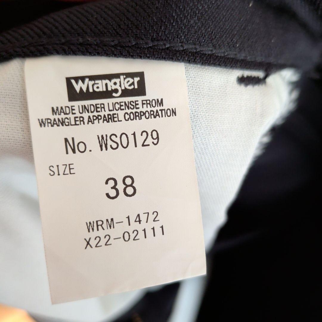 wrangler×n.hollywood 黒 スラックス ストレートフィット