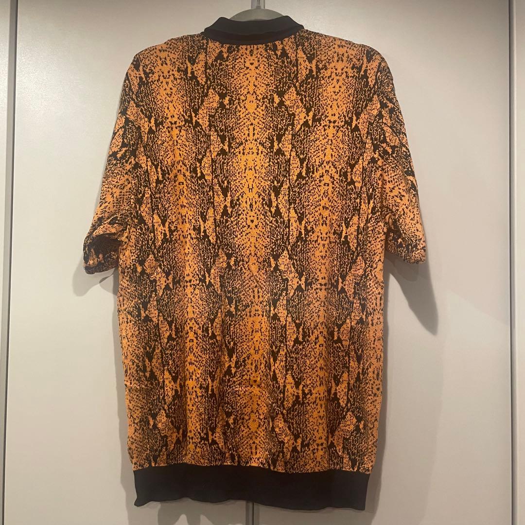 WACKO MARIA ワコマリア ポロシャツ 23SS パイソン柄 ジャガード