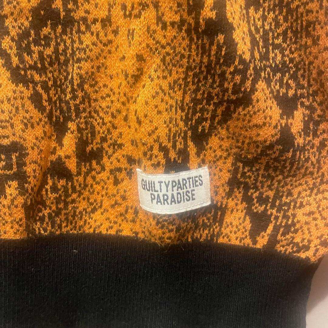 WACKO MARIA ワコマリア ポロシャツ 23SS パイソン柄 ジャガード