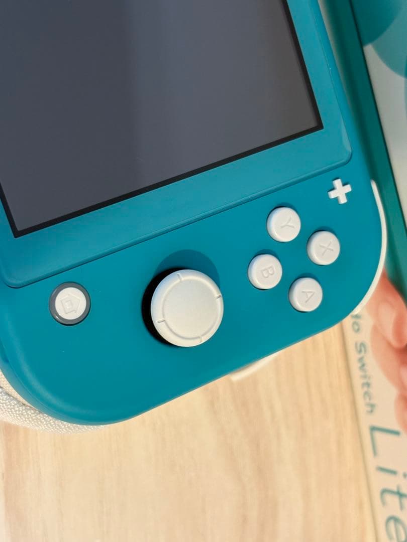 Nintendo Switch Lite ターコイズ 本体 ACアダプター 箱