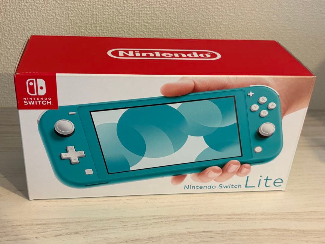 Nintendo Switch Lite ターコイズ 本体 ACアダプター 箱
