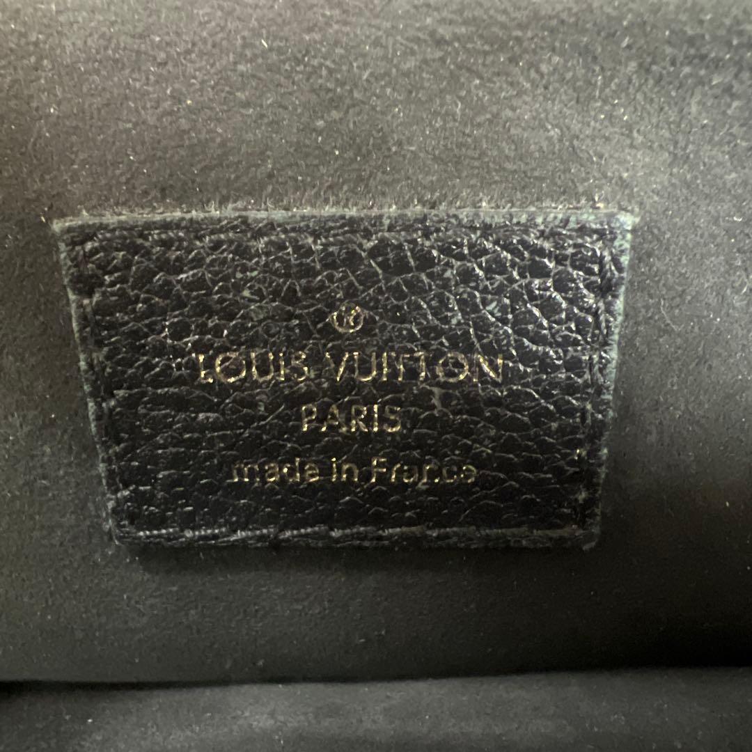 Louis Vuitton ブラックショルダーバッグ　アンプラント