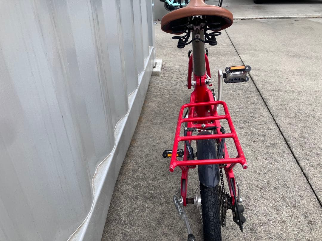 PEUGEOT 折りたたみ自転車 レッド