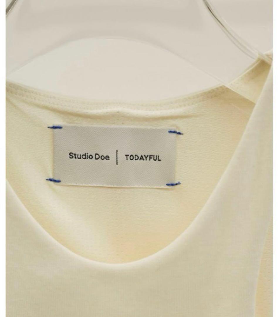 【新品タグ付】Studio Doe TODAYFUL Cupin Tanktop