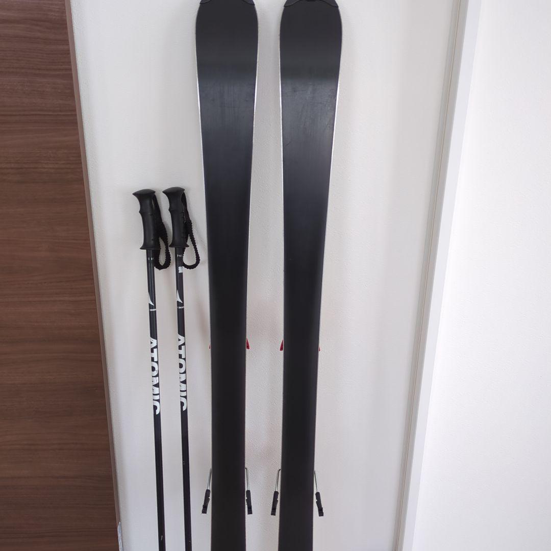 アトミックATOMIC 140JX スキー3点セット 105cmポール付き