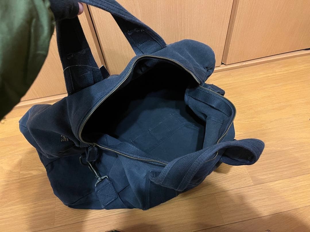 ポロラルフローレン ミリタリーボストンバッグ デッドストック ユーズド加工