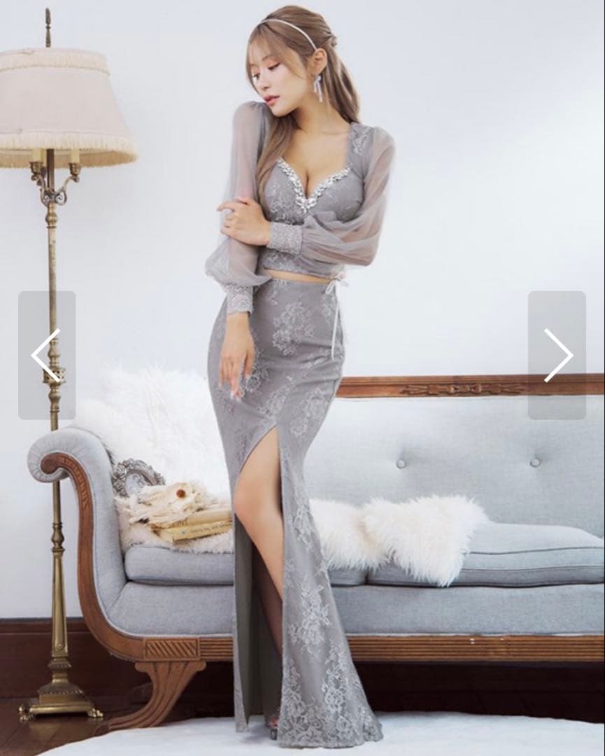 jewels ロングドレス セットアップ Lサイズ