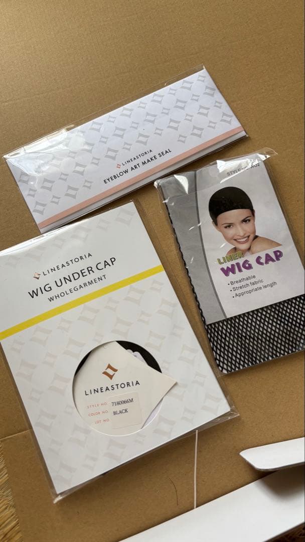 LINEASTORIA 初めての抗がん剤治療安心準備セット(人工毛)