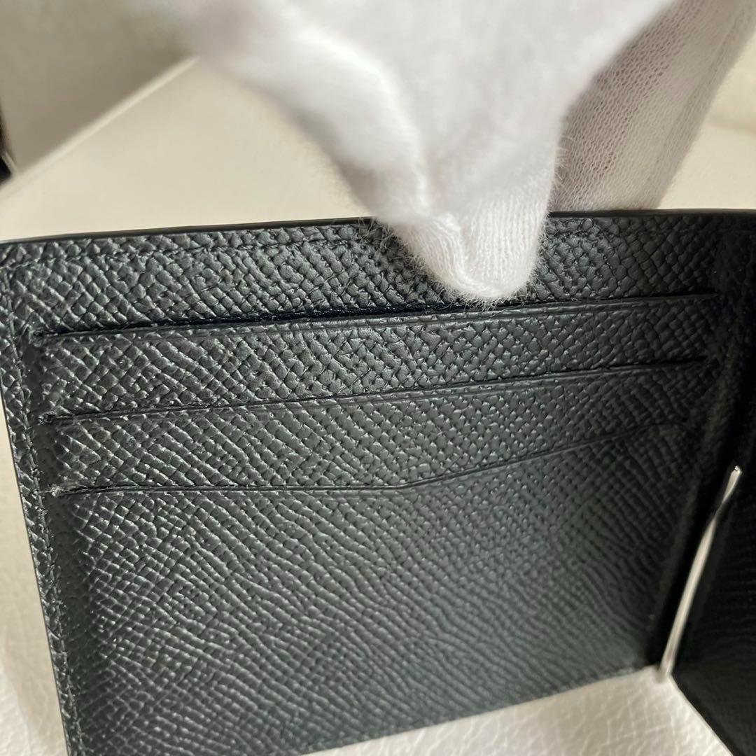 近年モデル 美品 ダンヒル dunhill カドガン マネークリップ ブラック