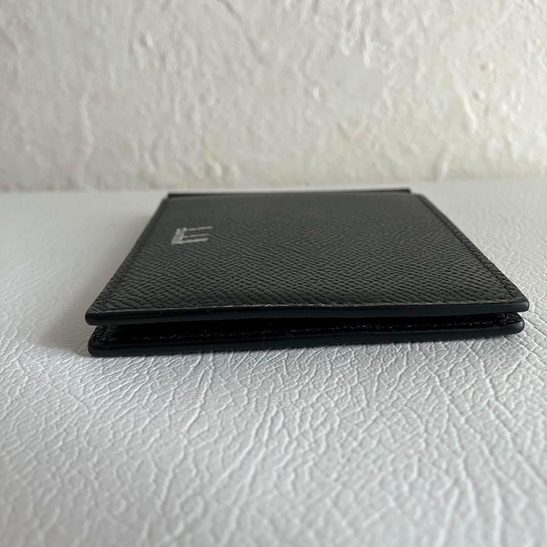 近年モデル 美品 ダンヒル dunhill カドガン マネークリップ ブラック