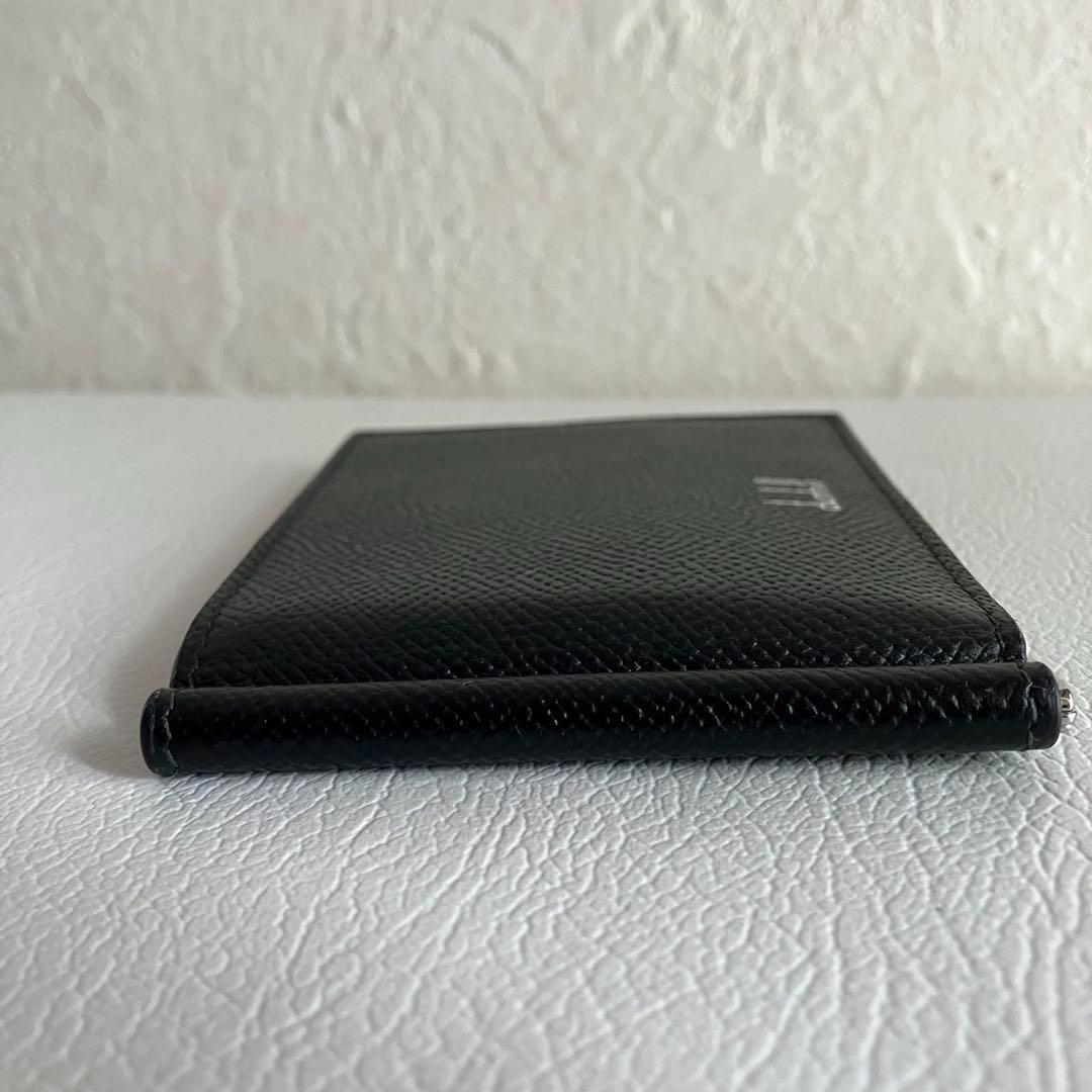 近年モデル 美品 ダンヒル dunhill カドガン マネークリップ ブラック