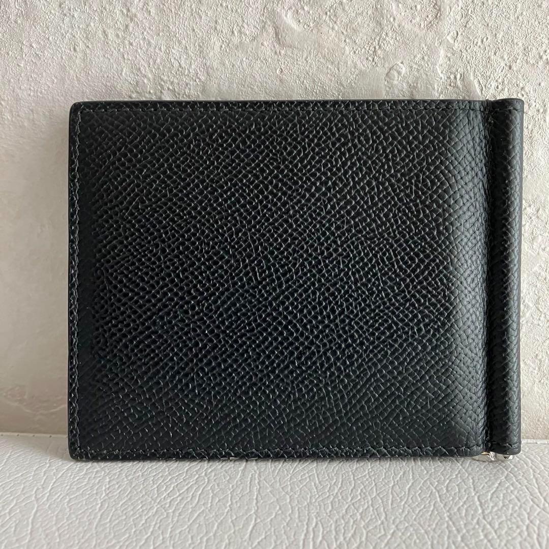 近年モデル 美品 ダンヒル dunhill カドガン マネークリップ ブラック