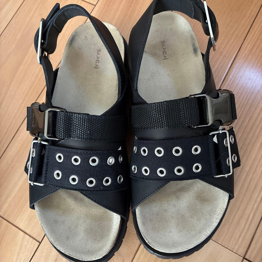 靴 sacai A.P.C. Jules sandals UK7