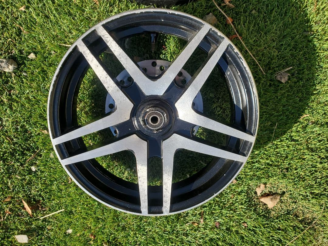 くじらのおへそホンダAF34.35ライブディオ、ZX 社外スポークホイール