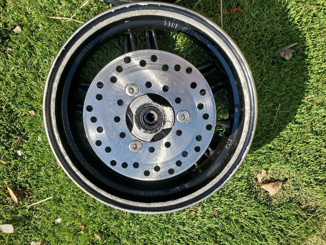 くじらのおへそホンダAF34.35ライブディオ、ZX 社外スポークホイール