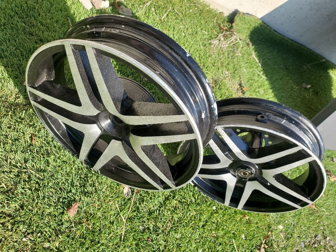 くじらのおへそホンダAF34.35ライブディオ、ZX 社外スポークホイール