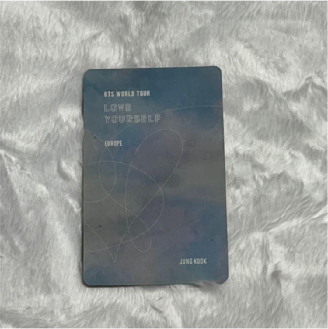 BTS LYS EUROPE ジョングク トレカ