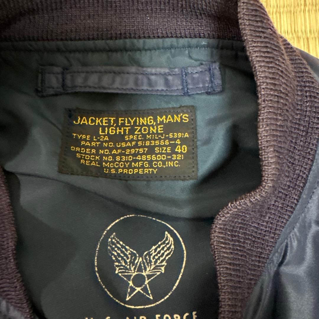 THE REAL McCOY'S リアルマッコイズ L-2Aカスタム サイズ40