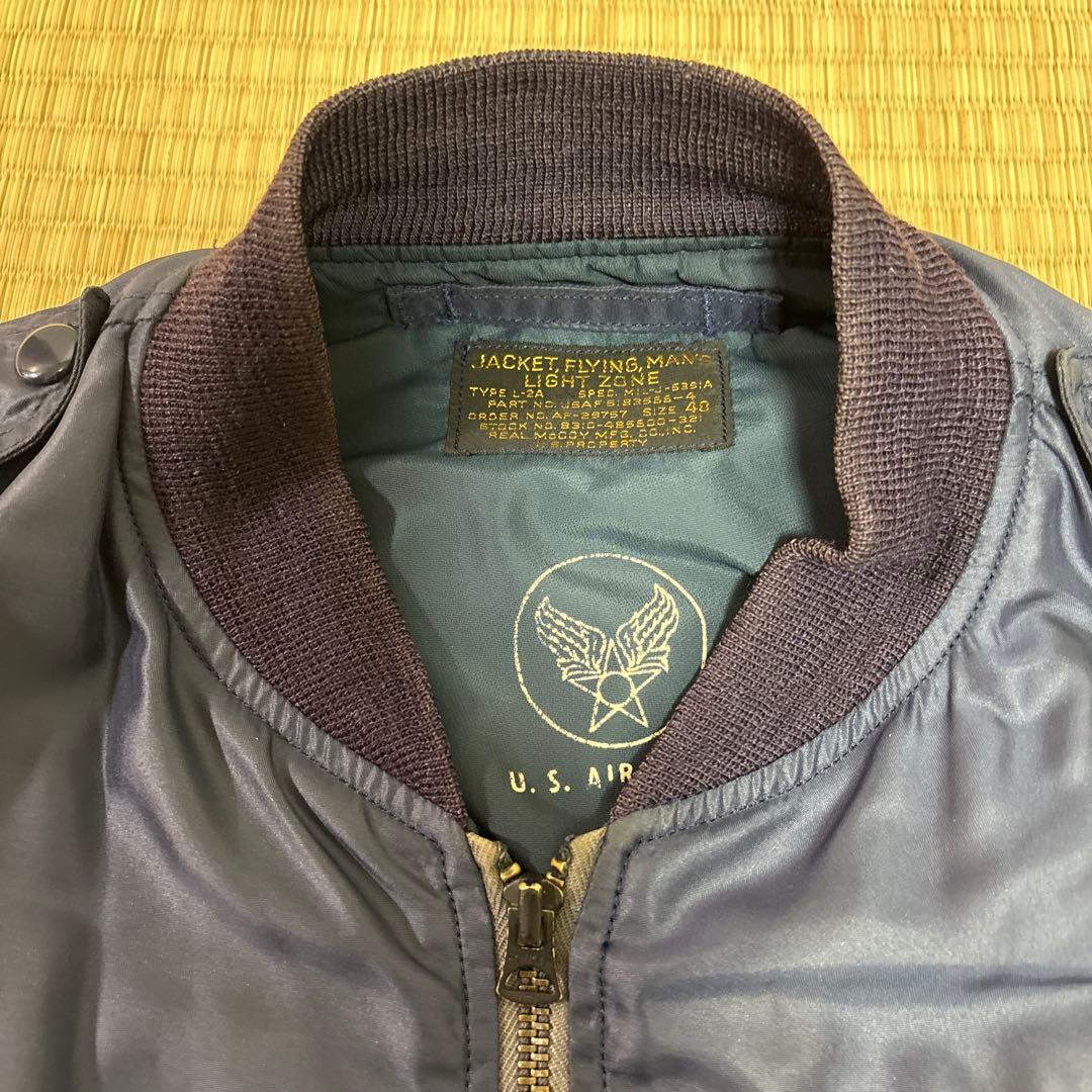 THE REAL McCOY'S リアルマッコイズ L-2Aカスタム サイズ40