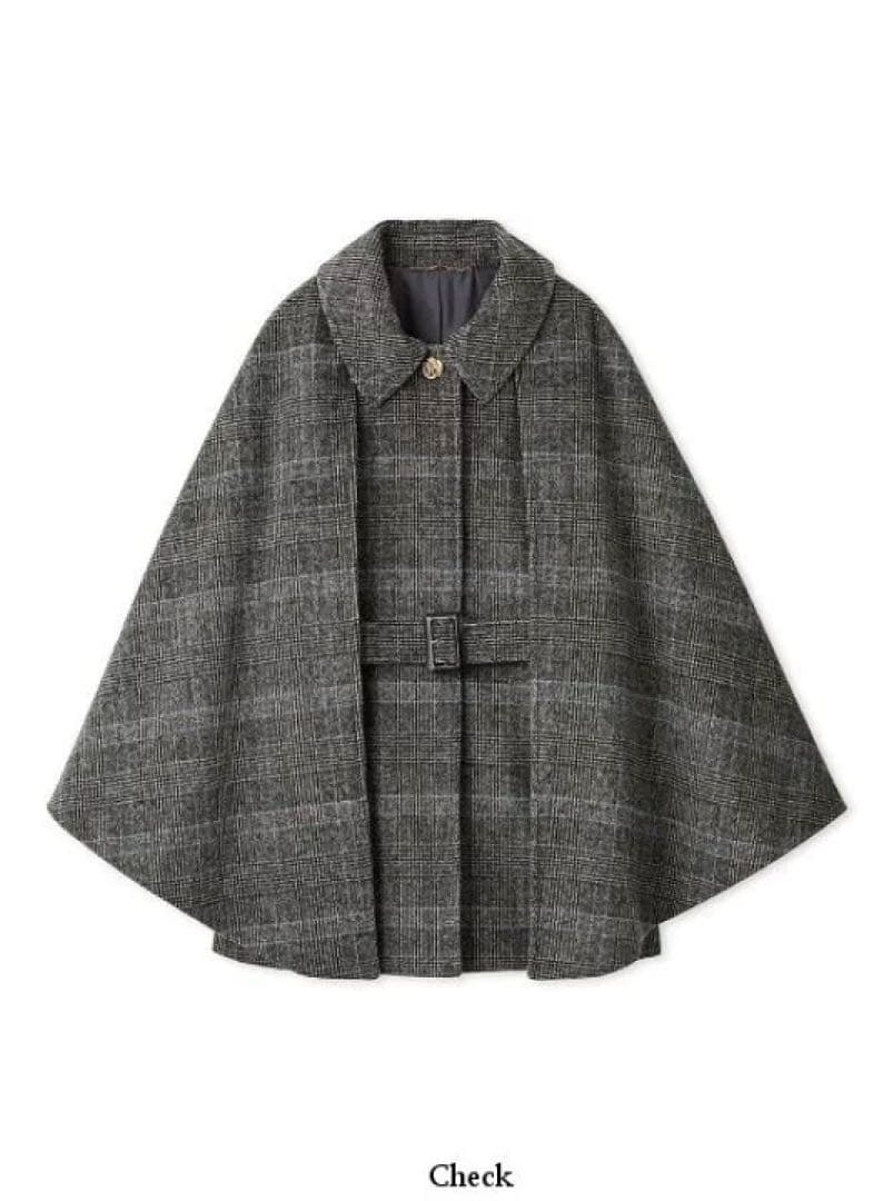 新品未使用　リリーブラウン　ポンチョコート