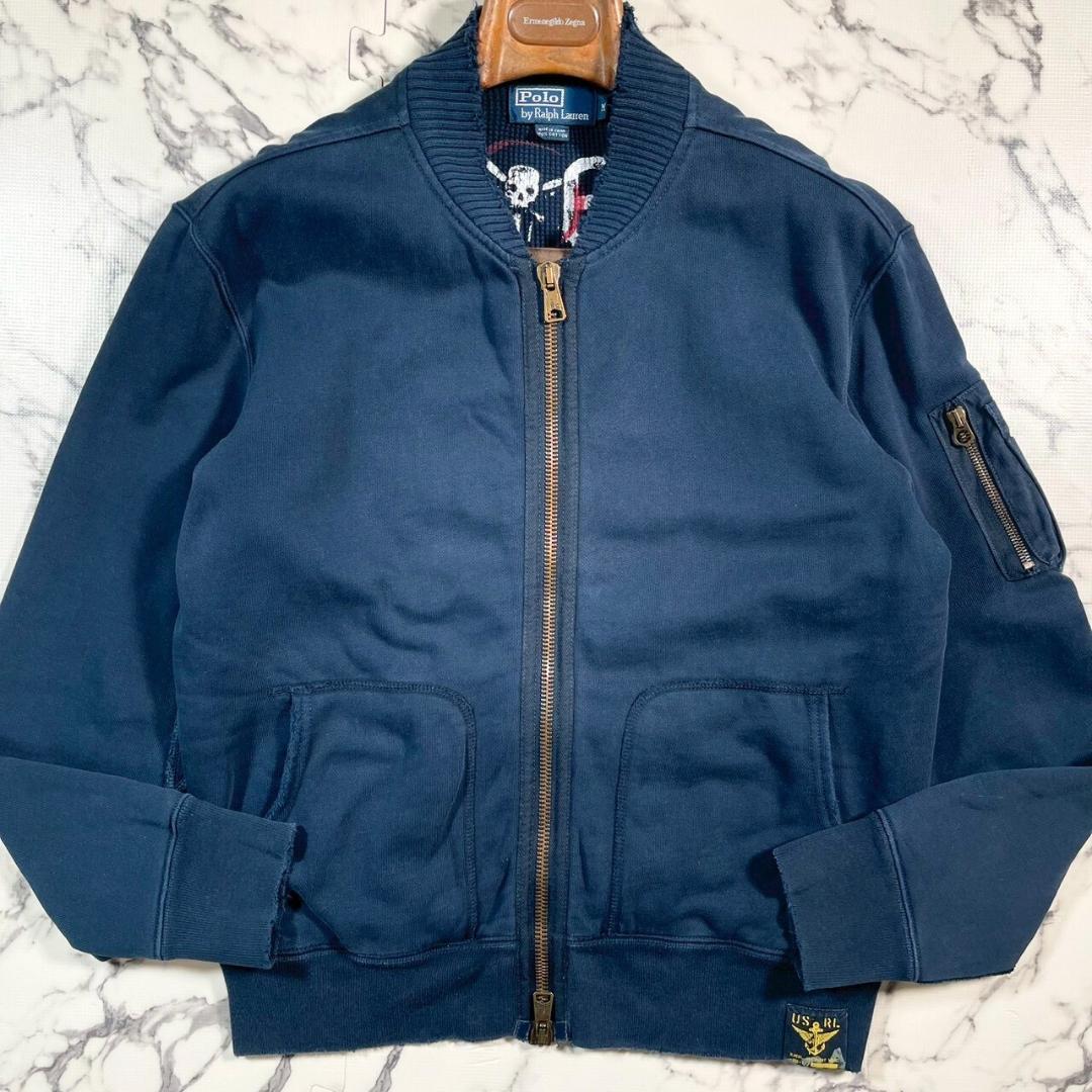 ✨美品/裏地サーマル✨POLO RALPH LAUREN MA-1 ジャケット