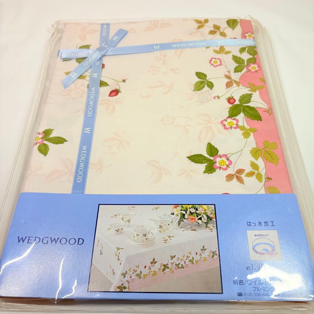  テーブルクロス　ワイルドストロベリー 130x200cmピンク