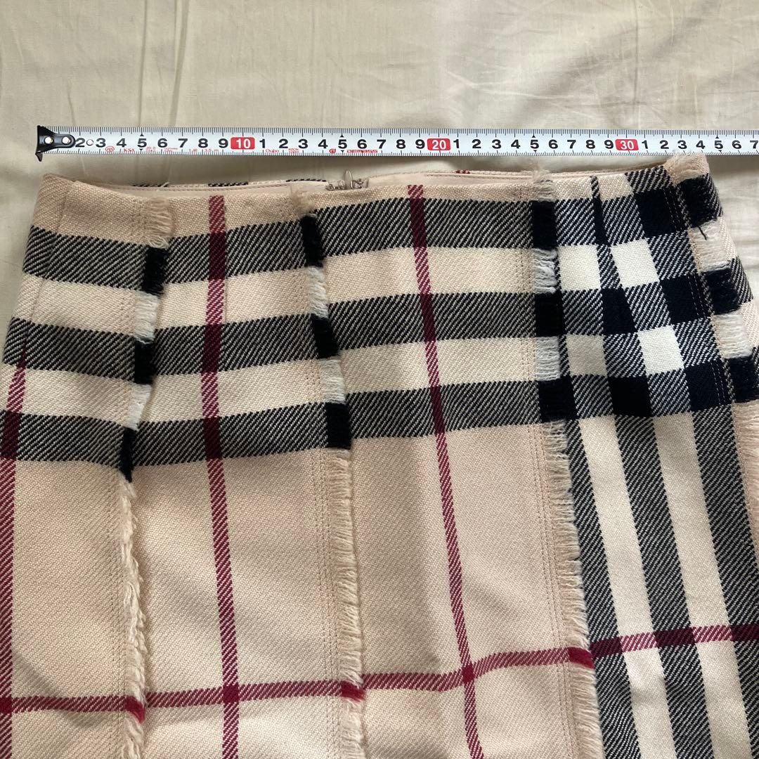 BURBERRY チェック柄スカート 38