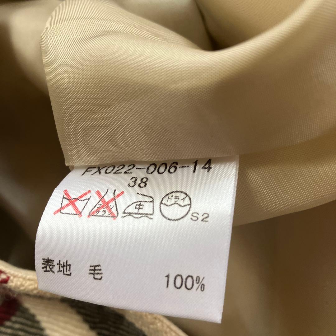 BURBERRY チェック柄スカート 38