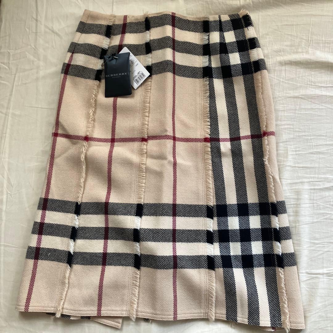 BURBERRY チェック柄スカート 38