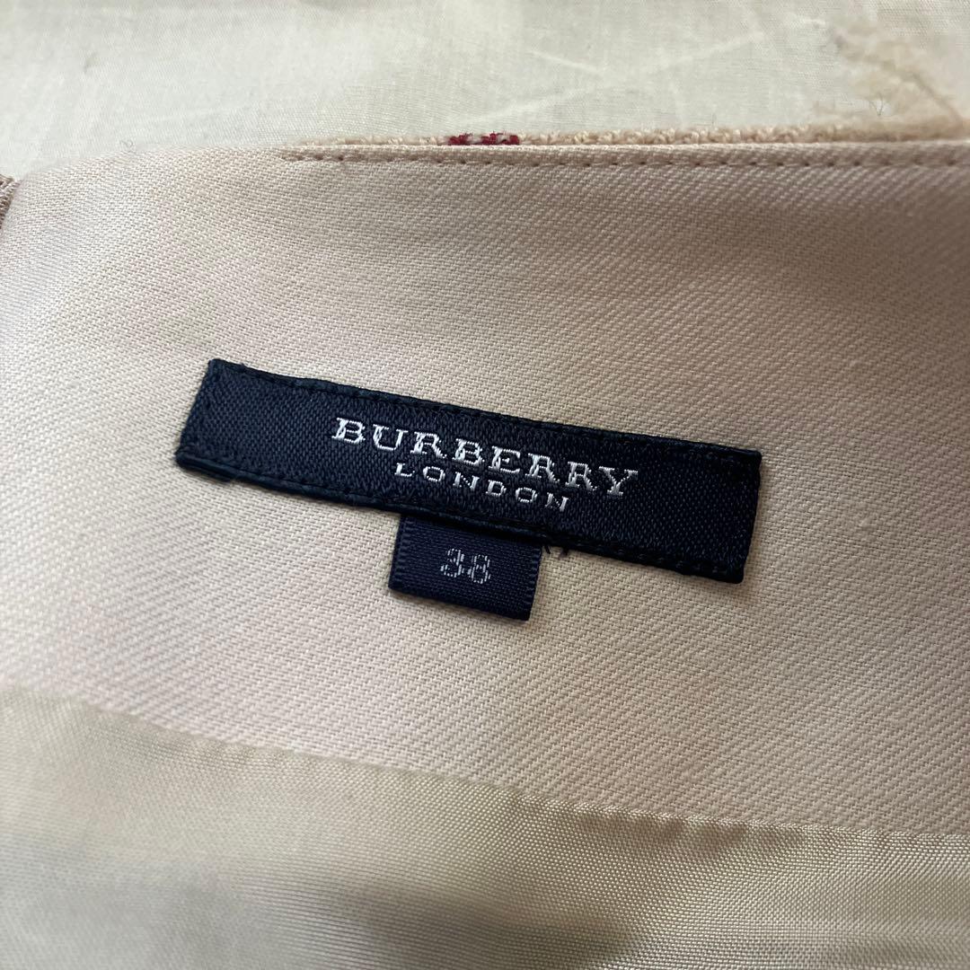 BURBERRY チェック柄スカート 38