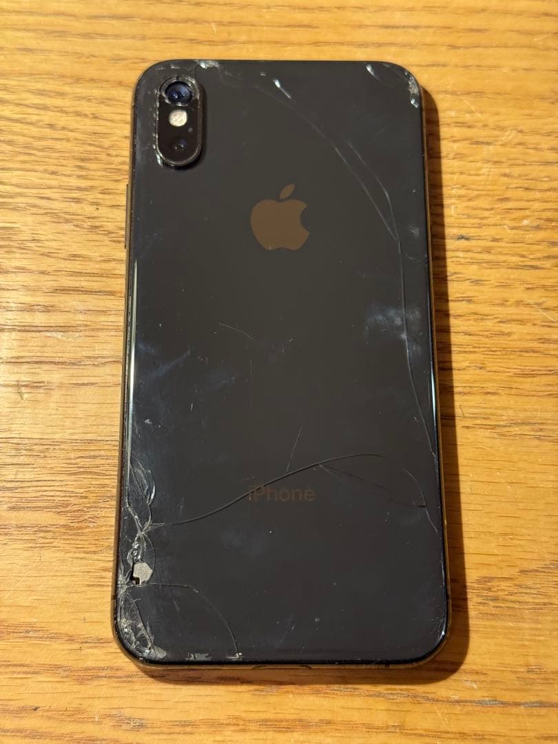 SIMフリー iPhone XS 256GB スペースグレイ MTE02J