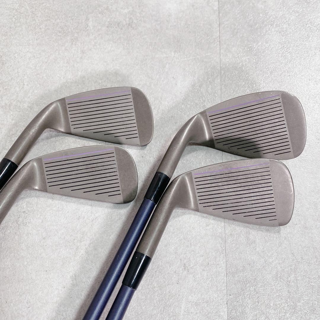 T212 ミズノ ゴルフクラブ レディース セット ゼファー 青 初心者 女子