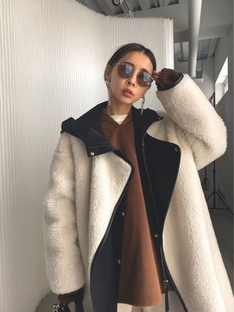 AMERI MILITARY LAYERED BOA COAT フリーサイズ