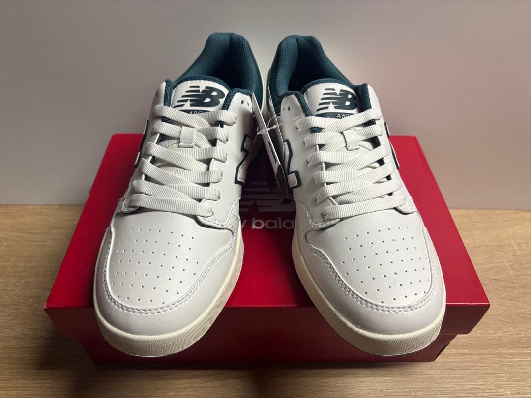 未使用 28cm 2E ニューバランスゴルフシューズUGC480PAホワイト