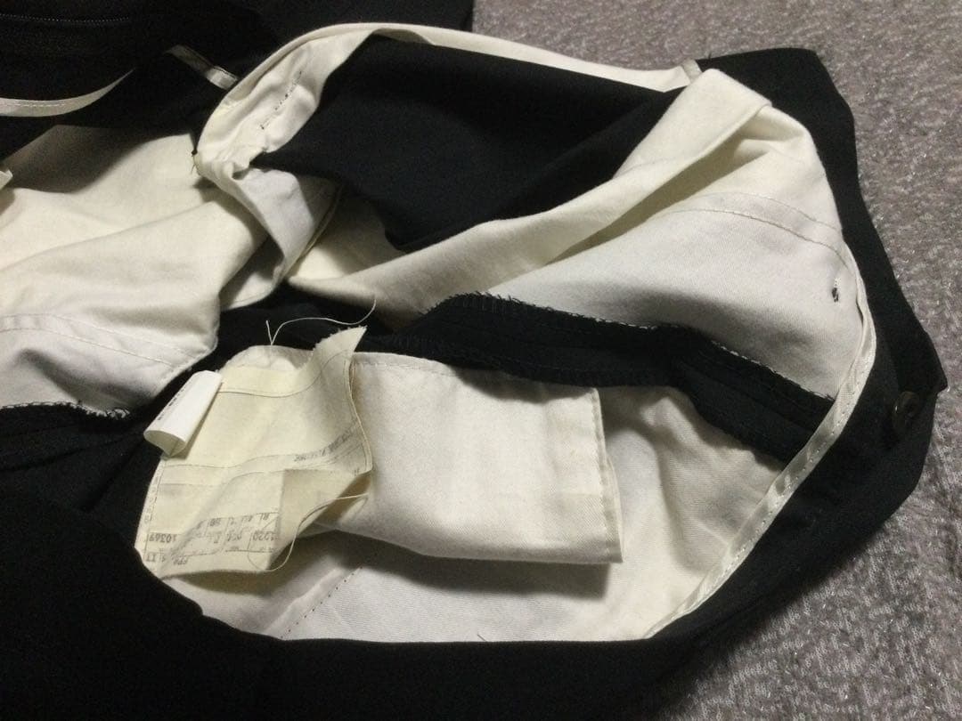 遣唐使アキラ　GIANNI VERSACE ダブルブレストスーツ　ブラック