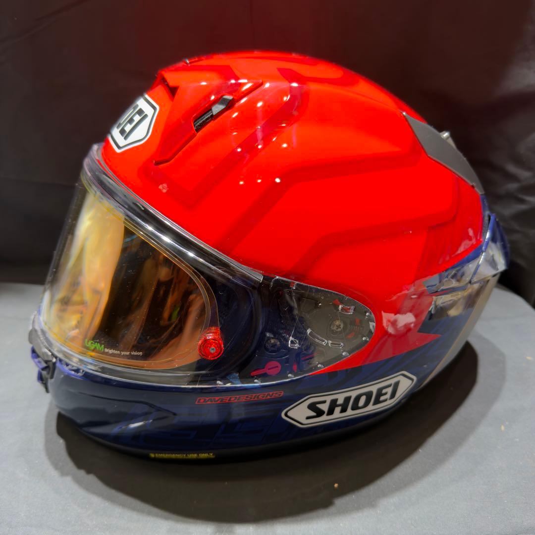 美品SHOEI X-Fifteen ヘルメット マルケス7 最終価格期間限定！