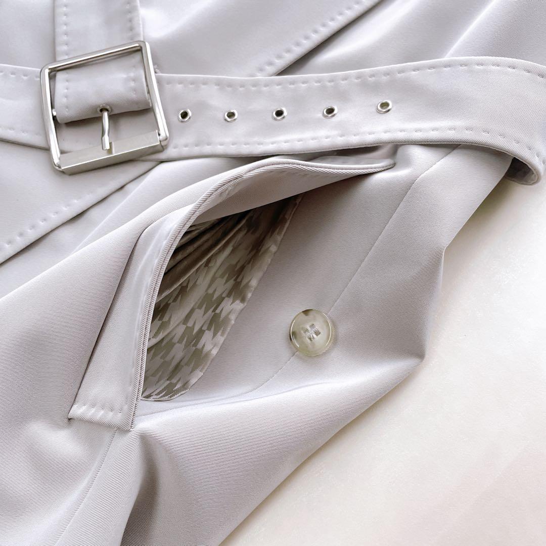 美品✨マックスマーラ アイコントレンチコート Mロゴ裏地 ベルト付き 42 XL