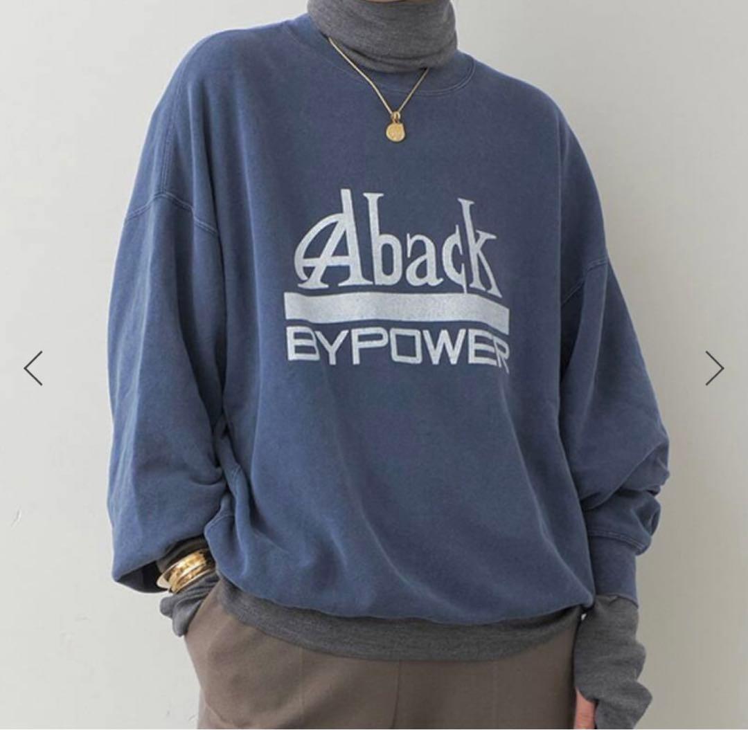 今期　ドゥーズィエムクラス　2025AW thrilling スウェット No2