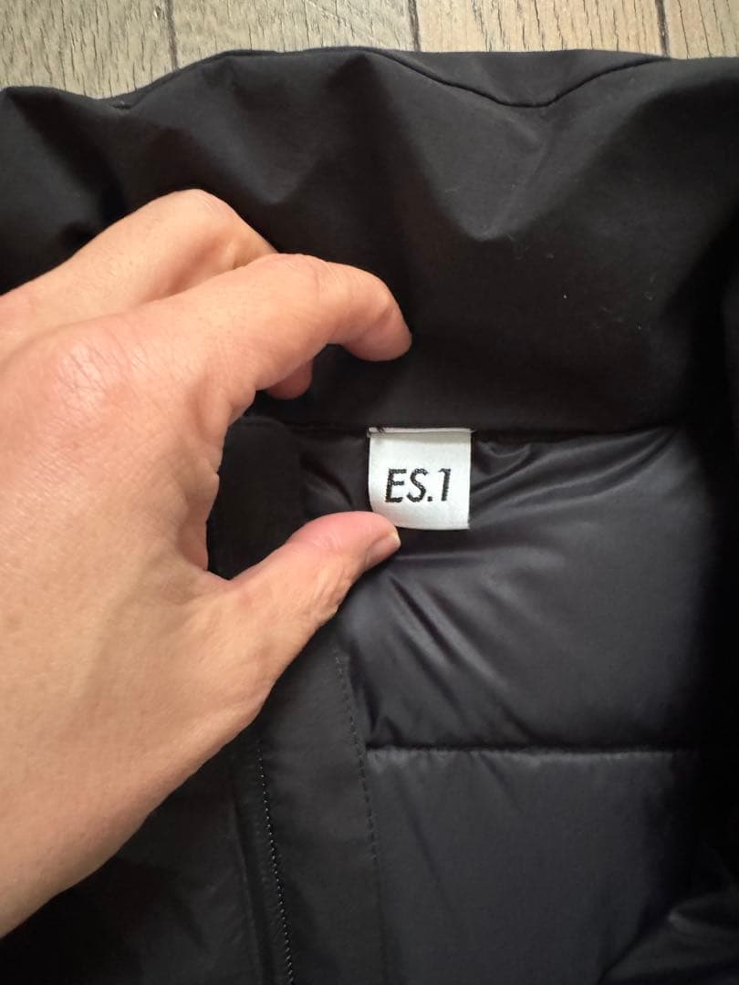 ジャケット・アウター WAKE sapporo 3layer down vest BLACK