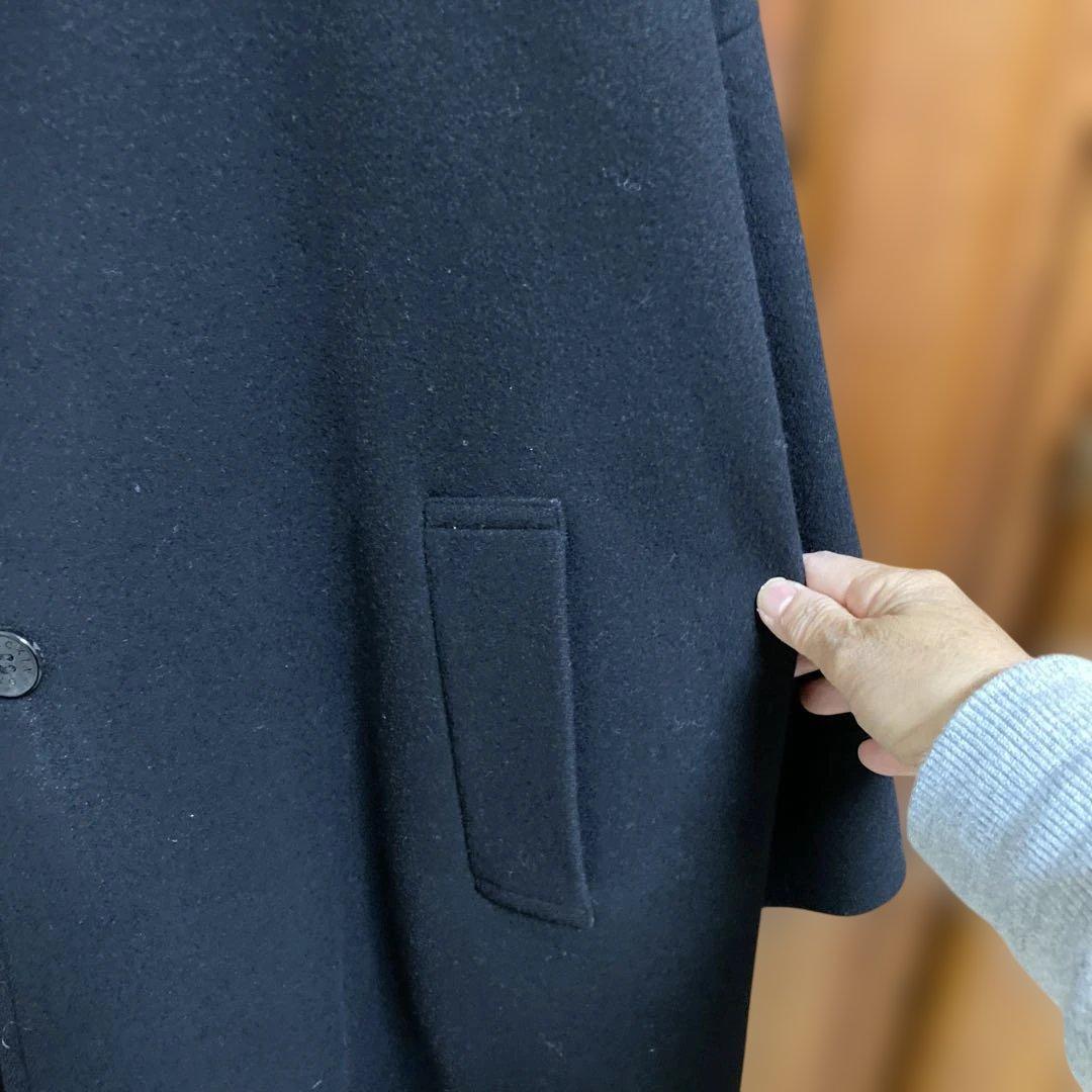 MACKINTOSH ブラック ロングコートボタン不良最終価格