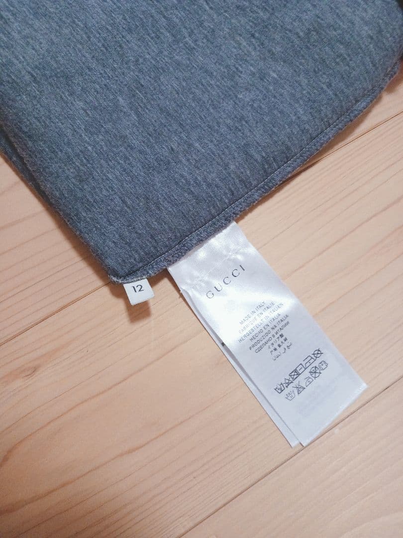 あ*る様 GUCCI　希少　ワンピース　スウェット　シェリーライン　花柄　卒業式