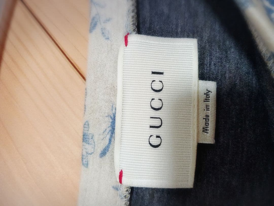 あ*る様 GUCCI　希少　ワンピース　スウェット　シェリーライン　花柄　卒業式