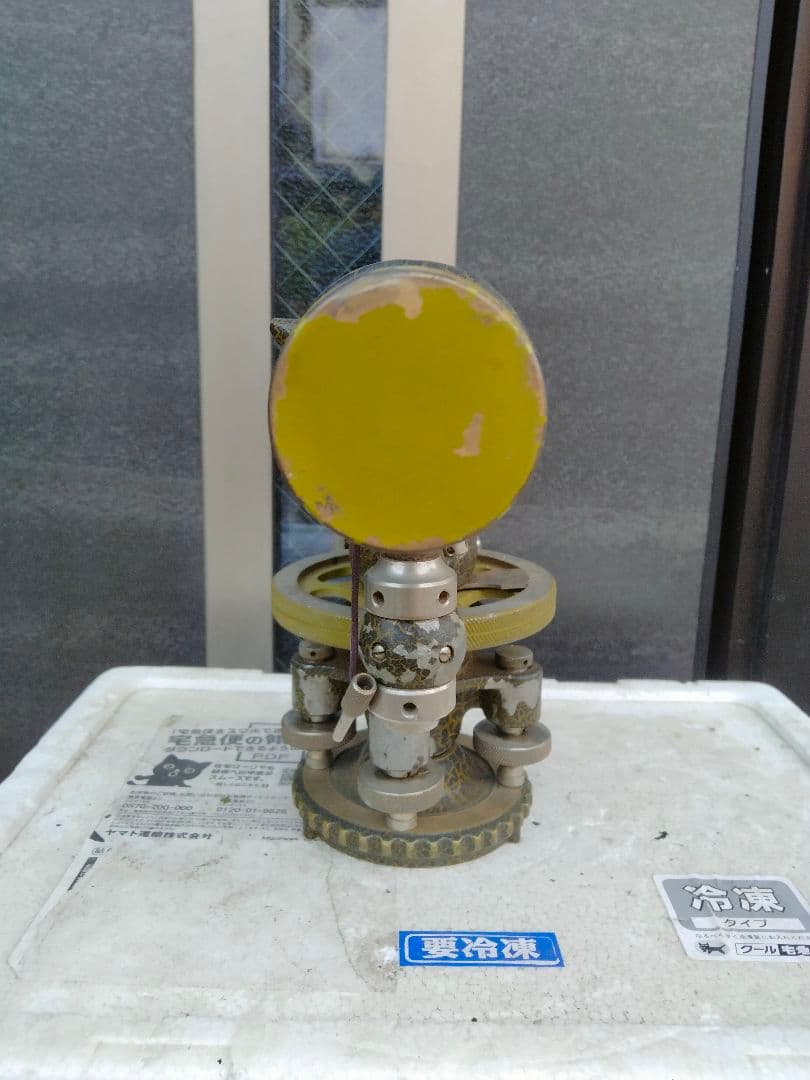 レベル　高さ出し　測量　昭和　当時物　コレクション骨董品　建築工事