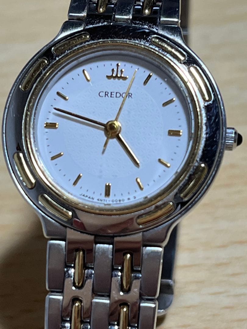 CREDOR アナログクォーツ腕時計